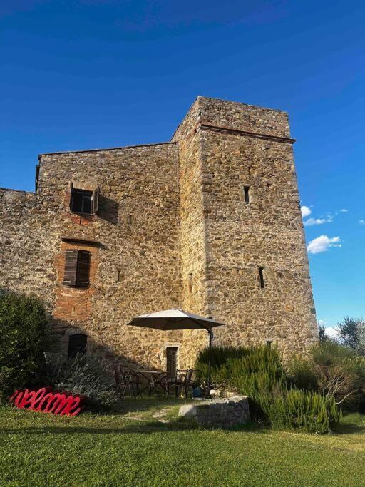 Medieval Tower In Umbria With Swimming Pool Montelagello Exterior photo